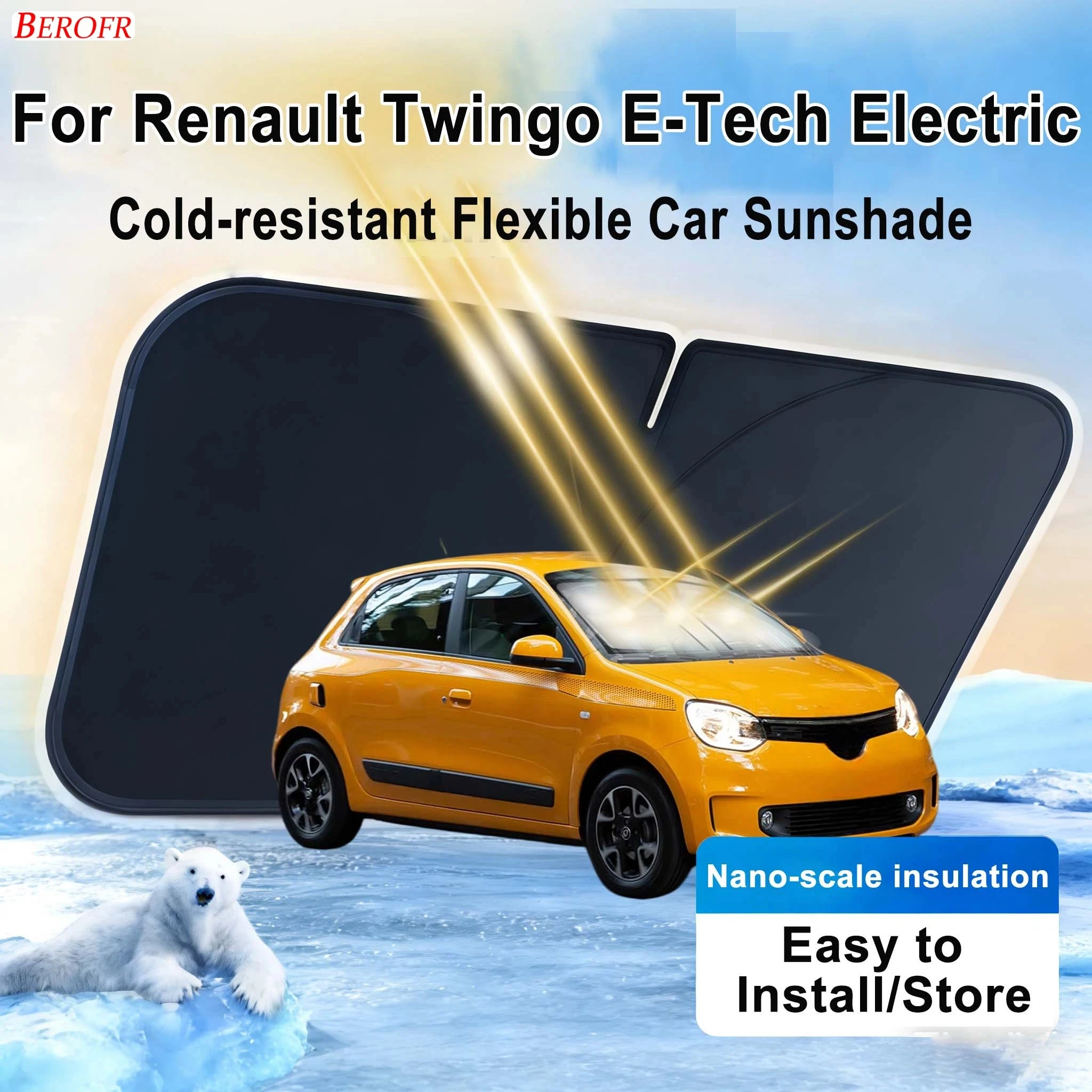 Tech Accessories Renault - For Renault Twingo E-Tech 2020-2026 Car