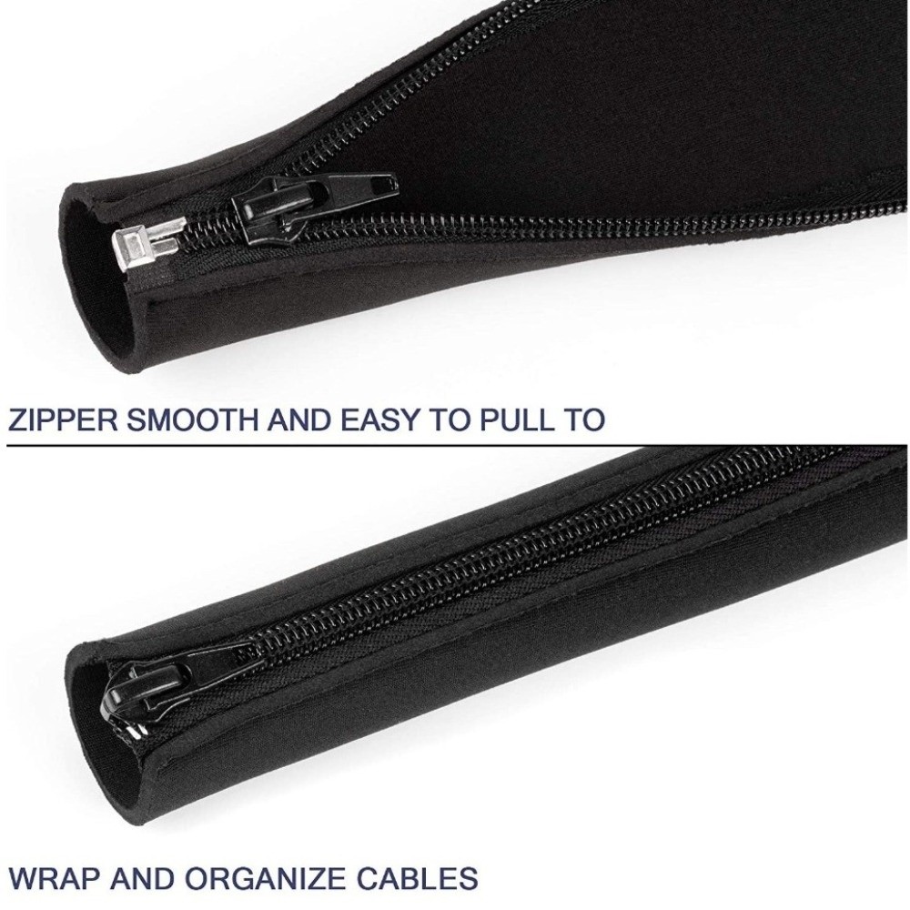 Cable Sleeve Neoprene - Cable Organizer Bag 50cm Cable Wrapper