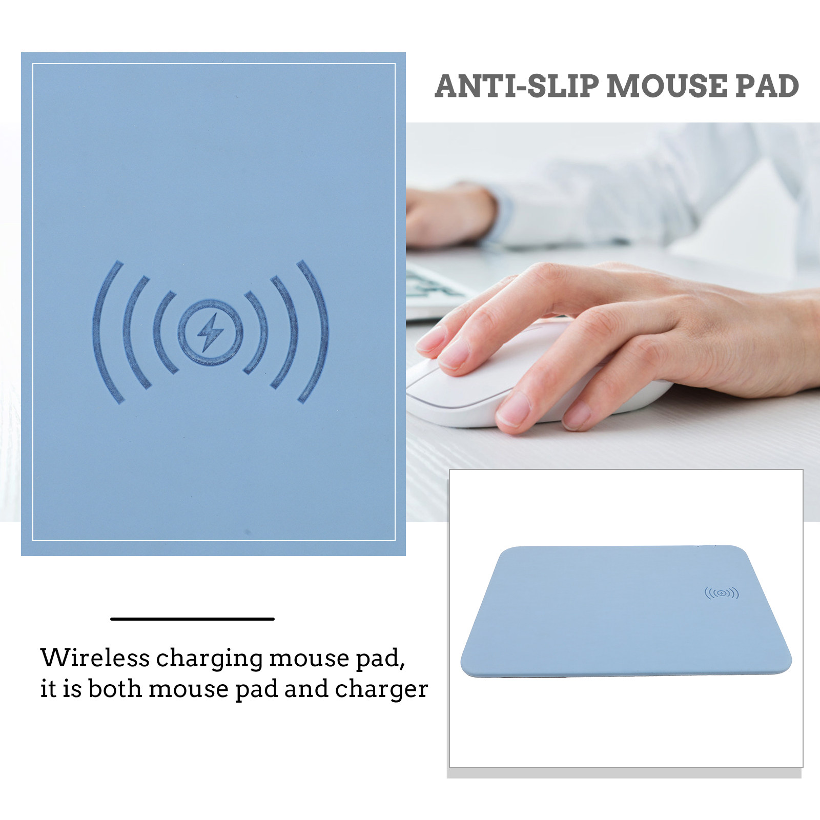 Wireless Charging Mouse Pad 15 - огляд і ціна Mouse Charging Pad