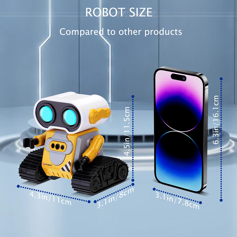 Remote Control Robot with LED  - огляд і ціна Tech Accessories Usa
