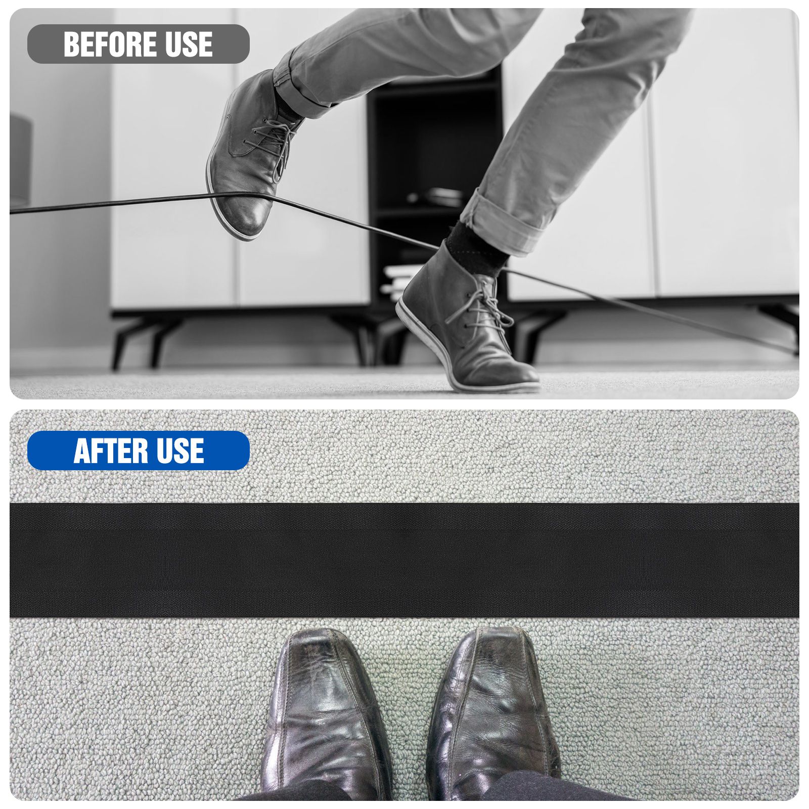 Hook Loop Cable Cover Floor Ca - огляд і ціна Cable Sleeve Neoprene