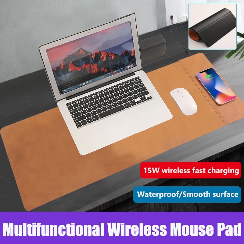 Wireless Charging PU Mouse Pad - огляд і ціна Mouse Charging Pad