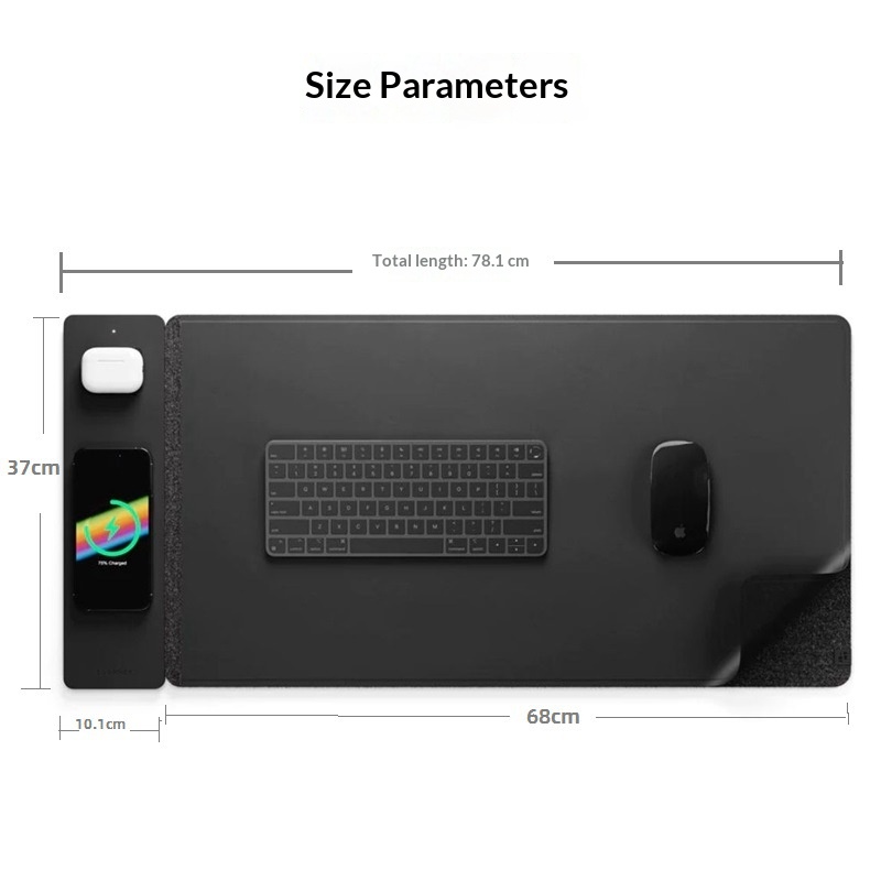 15W Magnetic Wireless Charging - огляд і ціна Mouse Charging Pad