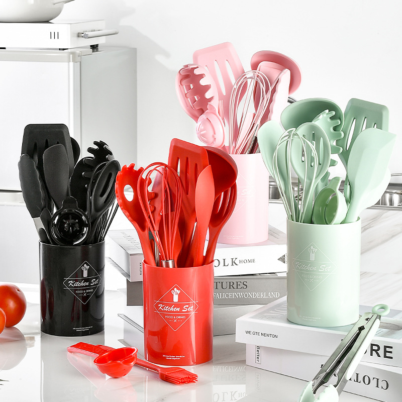 12Pcs Silicone Cooking Utensil - огляд і ціна Hi Tech Kitchen Accessories