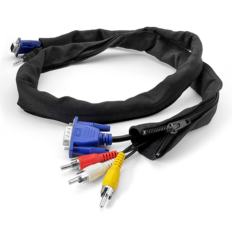 Reusable Anti-Tangle Zipper Ca - огляд і ціна Cable Sleeve Neoprene