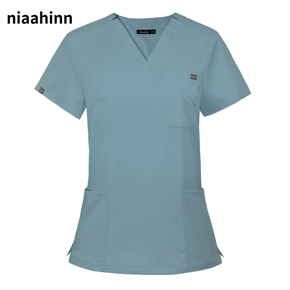 8Colors Solid Vneck Pocket Scr - огляд і ціна Vet Tech Accessories