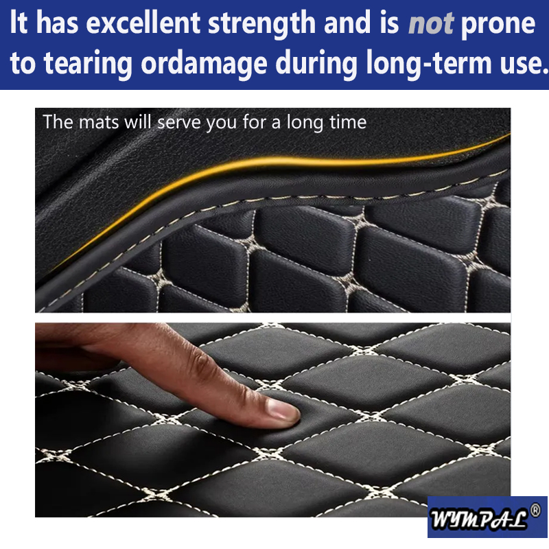 Luxury Leather Car Floor Mats  - огляд і ціна Tech Accessories Renault