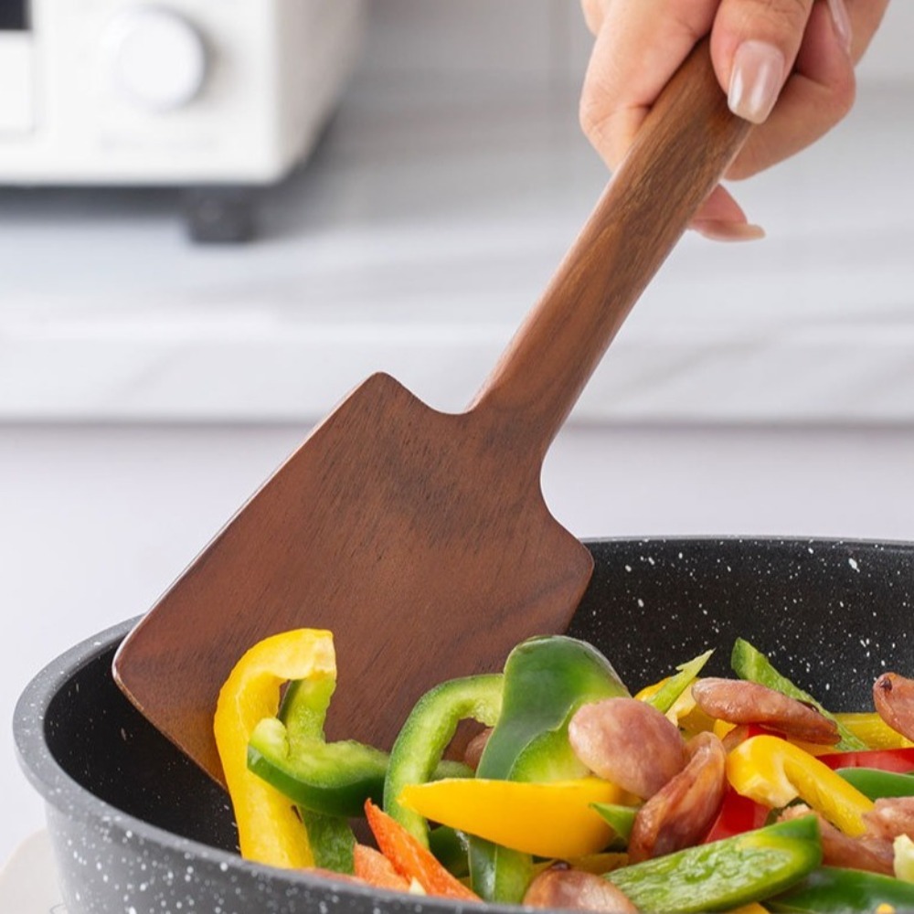 34cm Solid Wood Cooking Spatul - огляд і ціна Hi Tech Kitchen Accessories