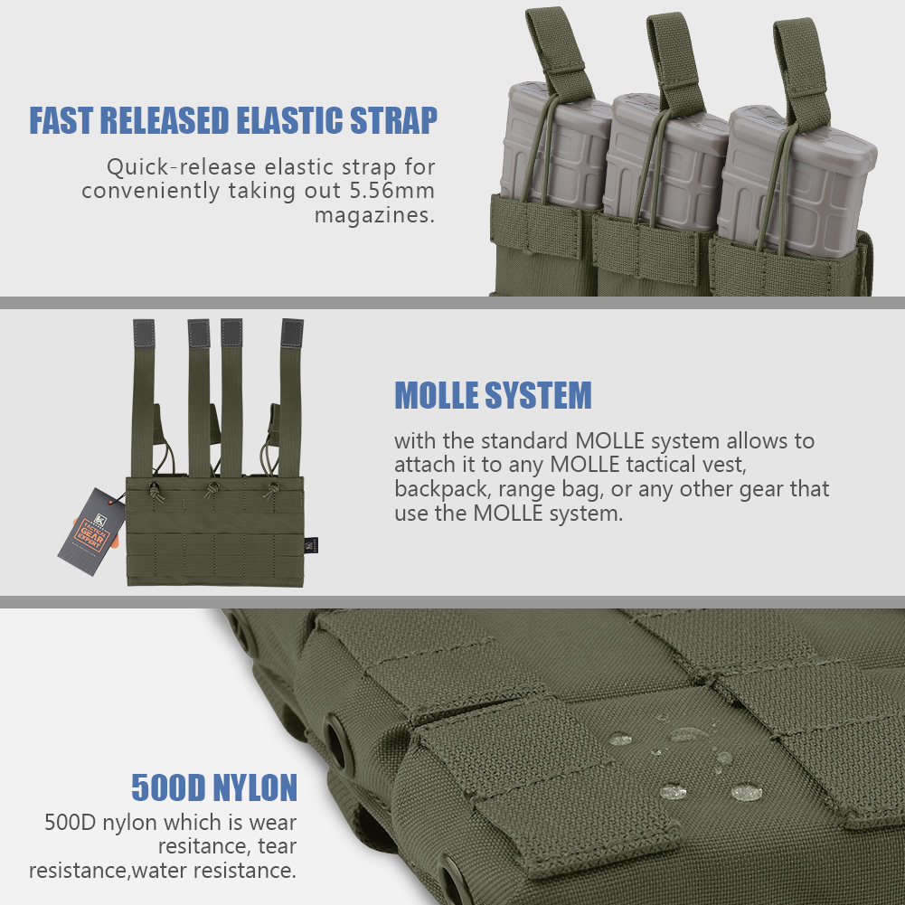 KRYDEX Tactical 5.56 MOLLE Mag - огляд і ціна Tech Accessories Pouch